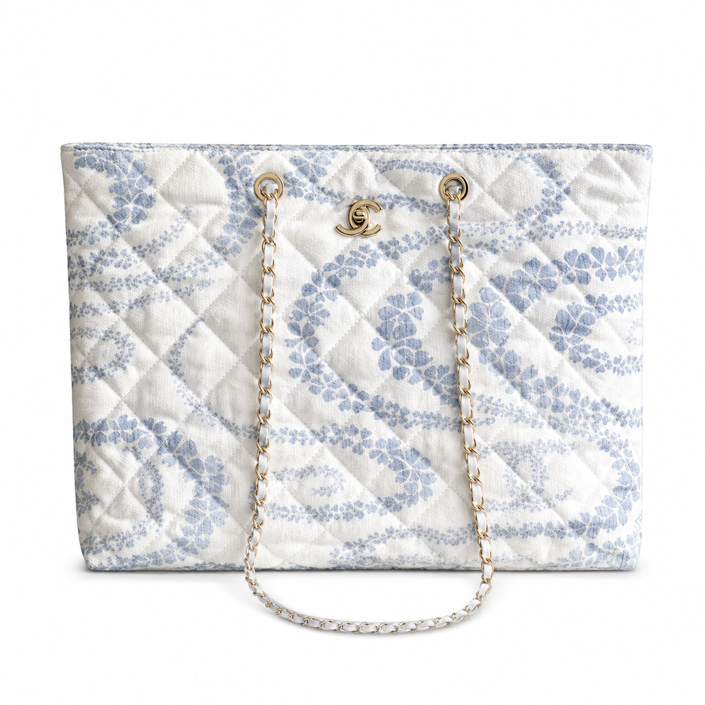 Chanel Quilted Leather Shoulder Handbag