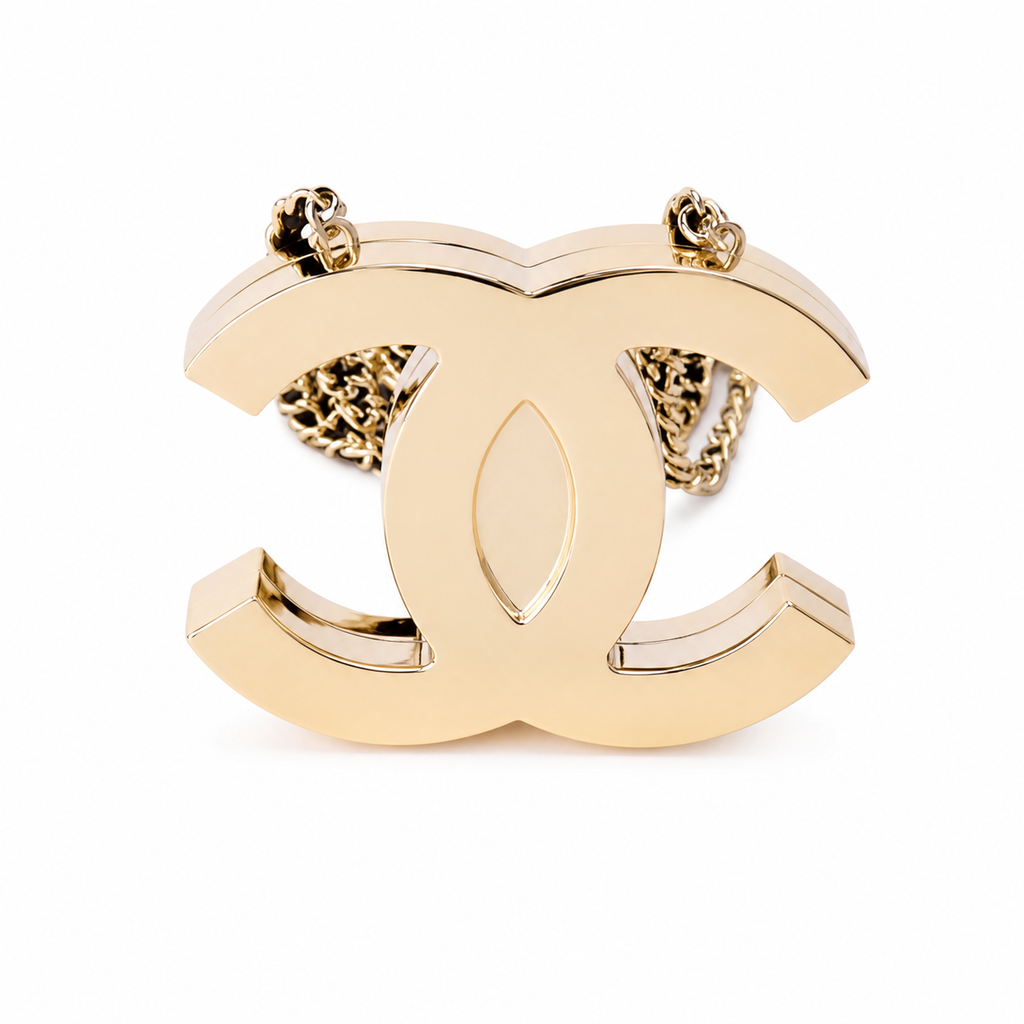 Chanel Gold CC Mini Crossbody Bag