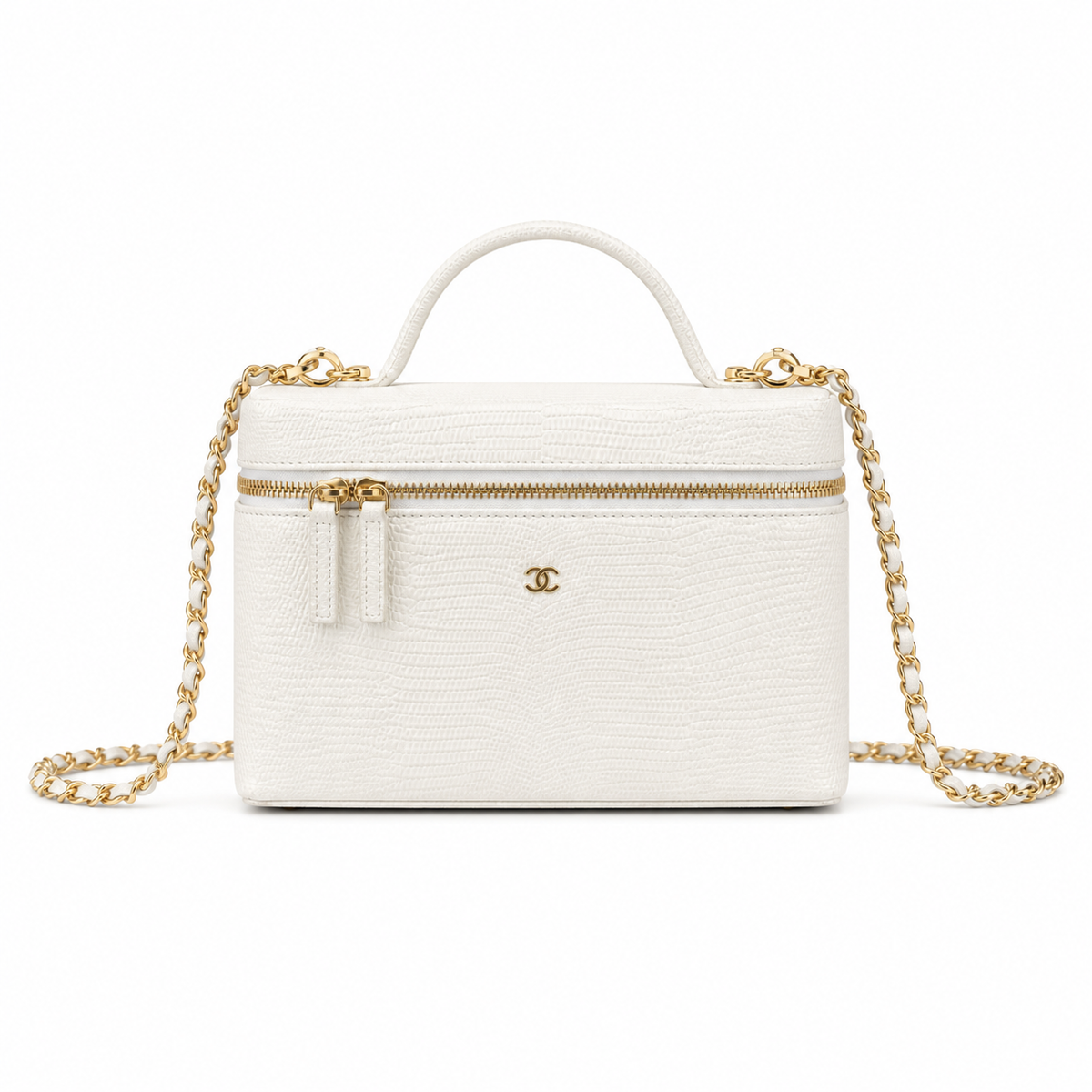 Chanel Quilted Mini Chain Crossbody Bag