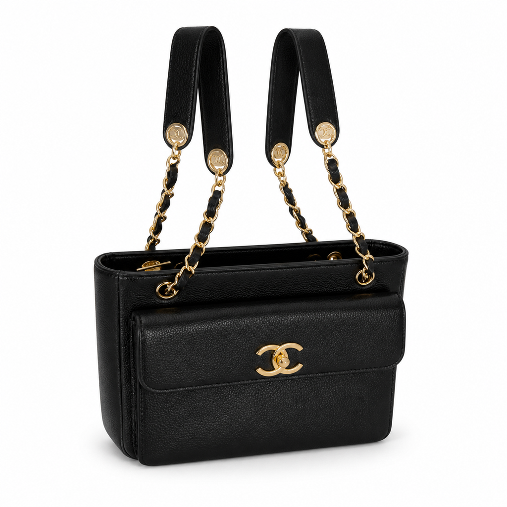 Chanel Black Chain Shoulder Bag