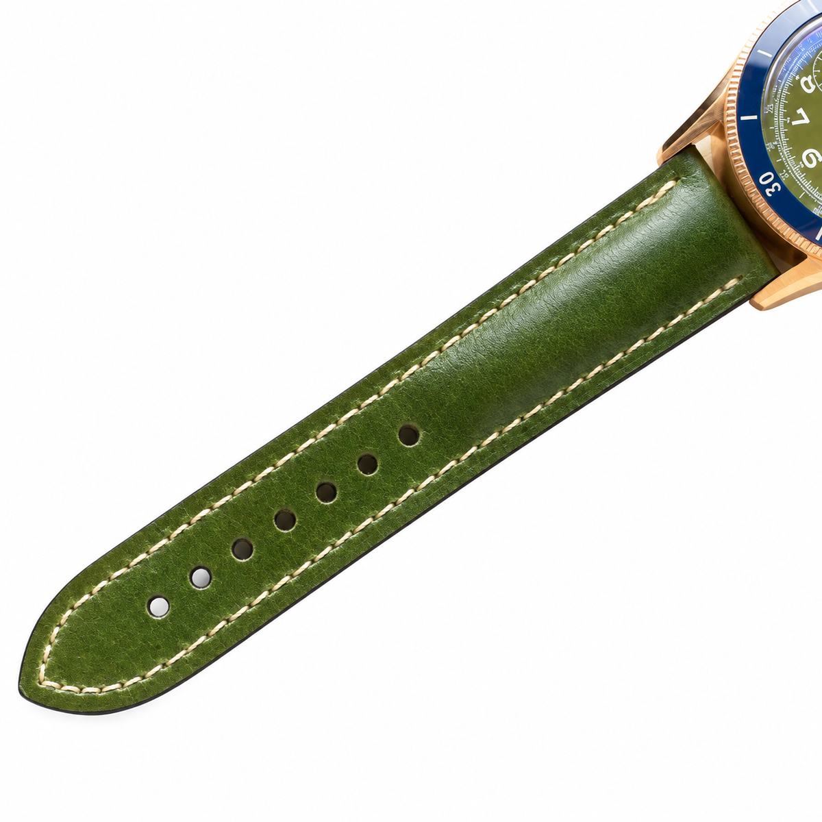 Blancpain Air Command Flyback Chronograph Rose Gold Green Watch