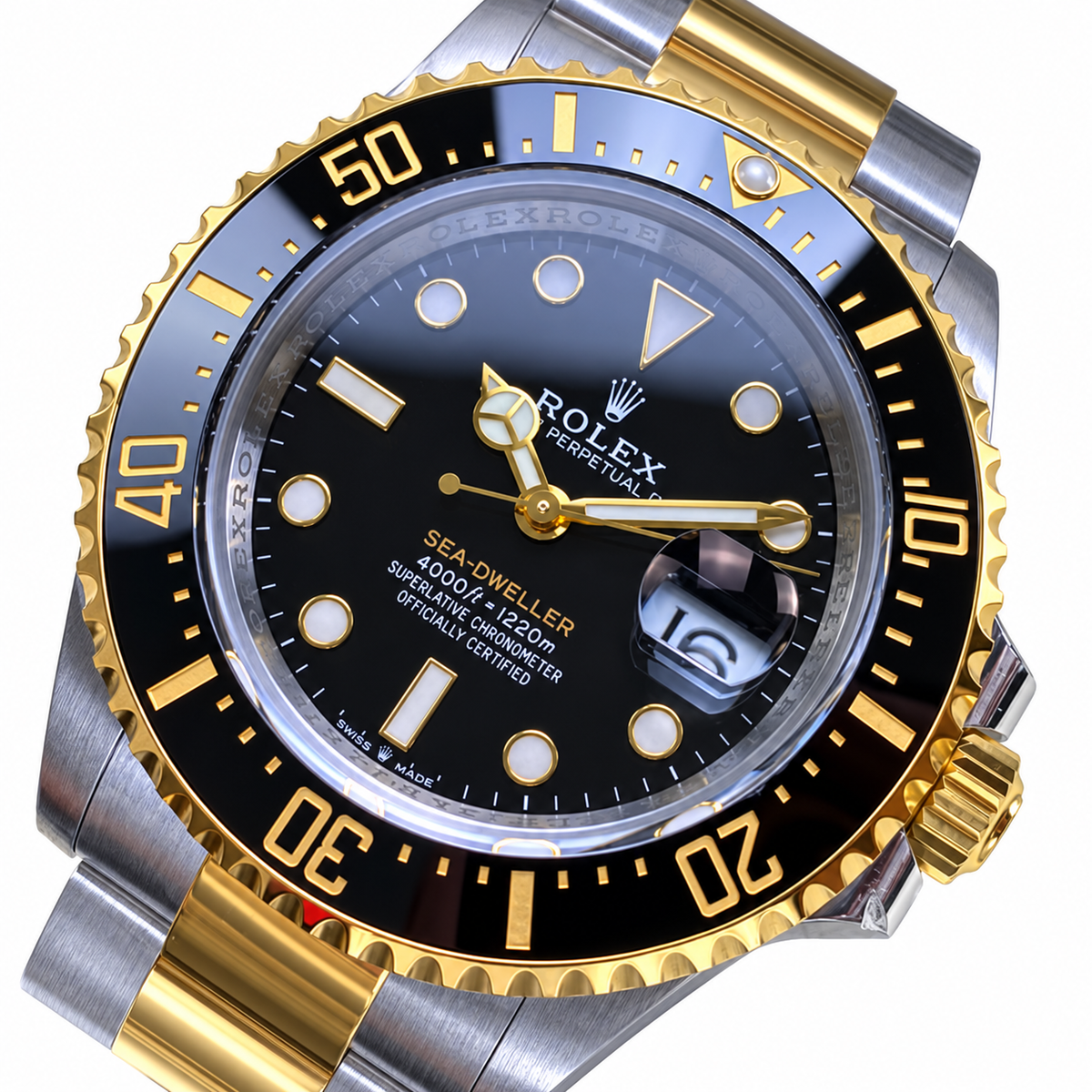 Rolex 43mm Flagship Automatic Watch | Swiss Luxury Oversized Sport Timepiece
