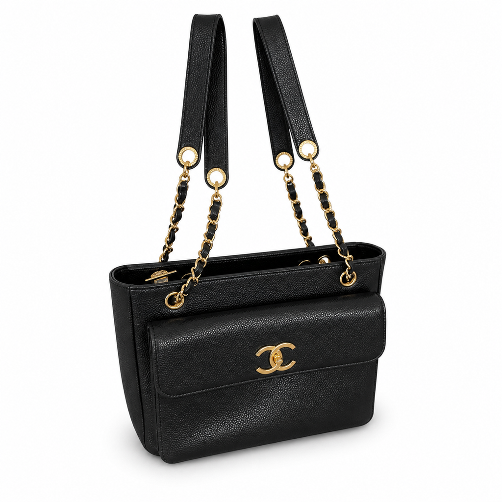 Chanel Black Chain Shoulder Bag
