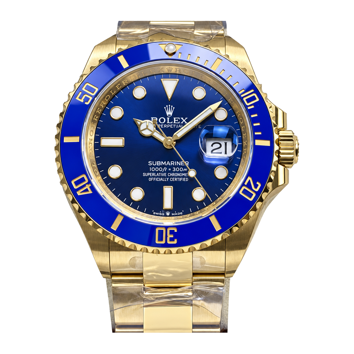 Rolex 41mm Statement Automatic Watch | Bold Swiss Luxury with Maximum Presence