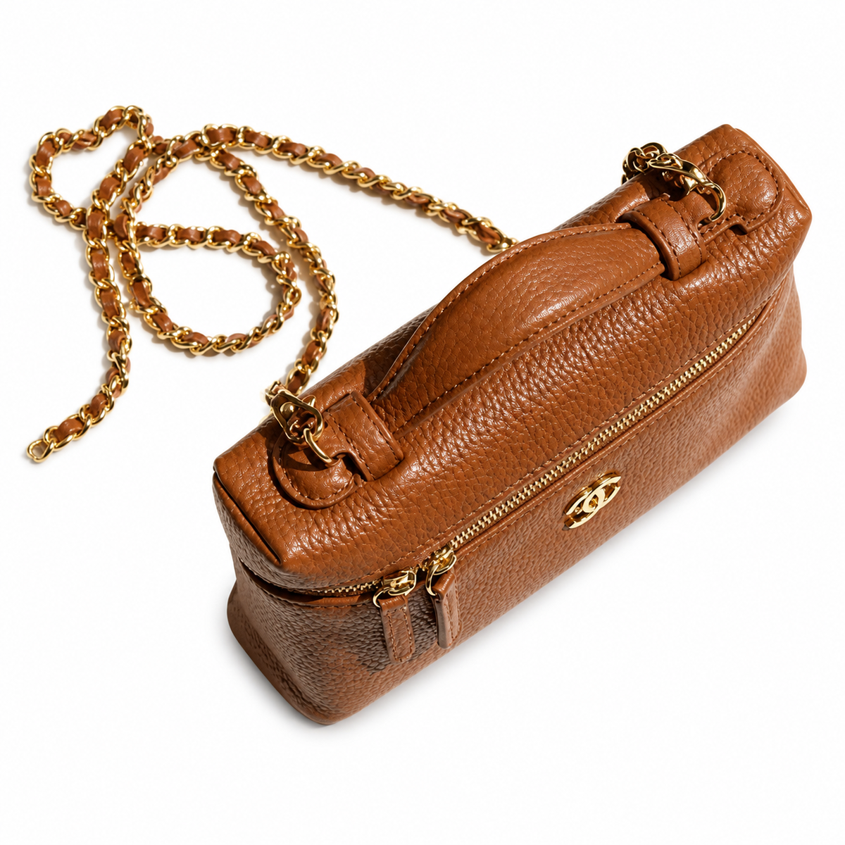Chanel Textured Vanity Shoulder Bag