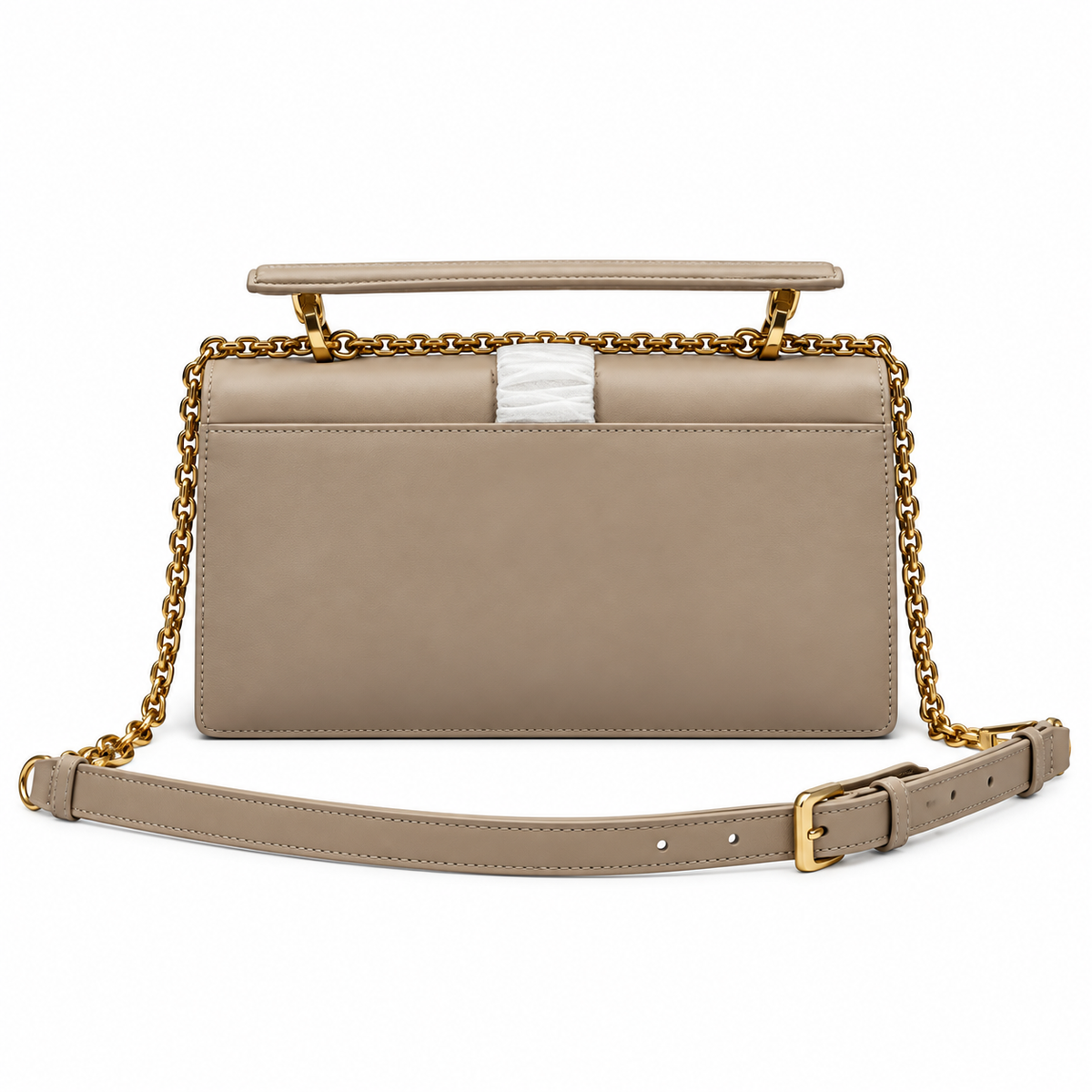 Dior Cannage Quilted Top Handle Flap Bag 25cm