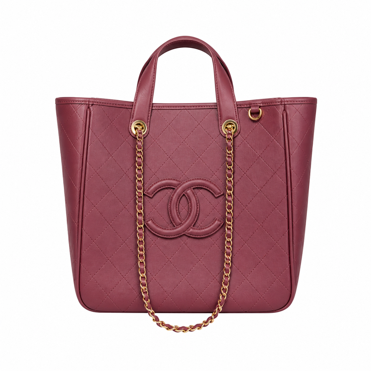 Chanel Roomy Quilted Shoulder Bag