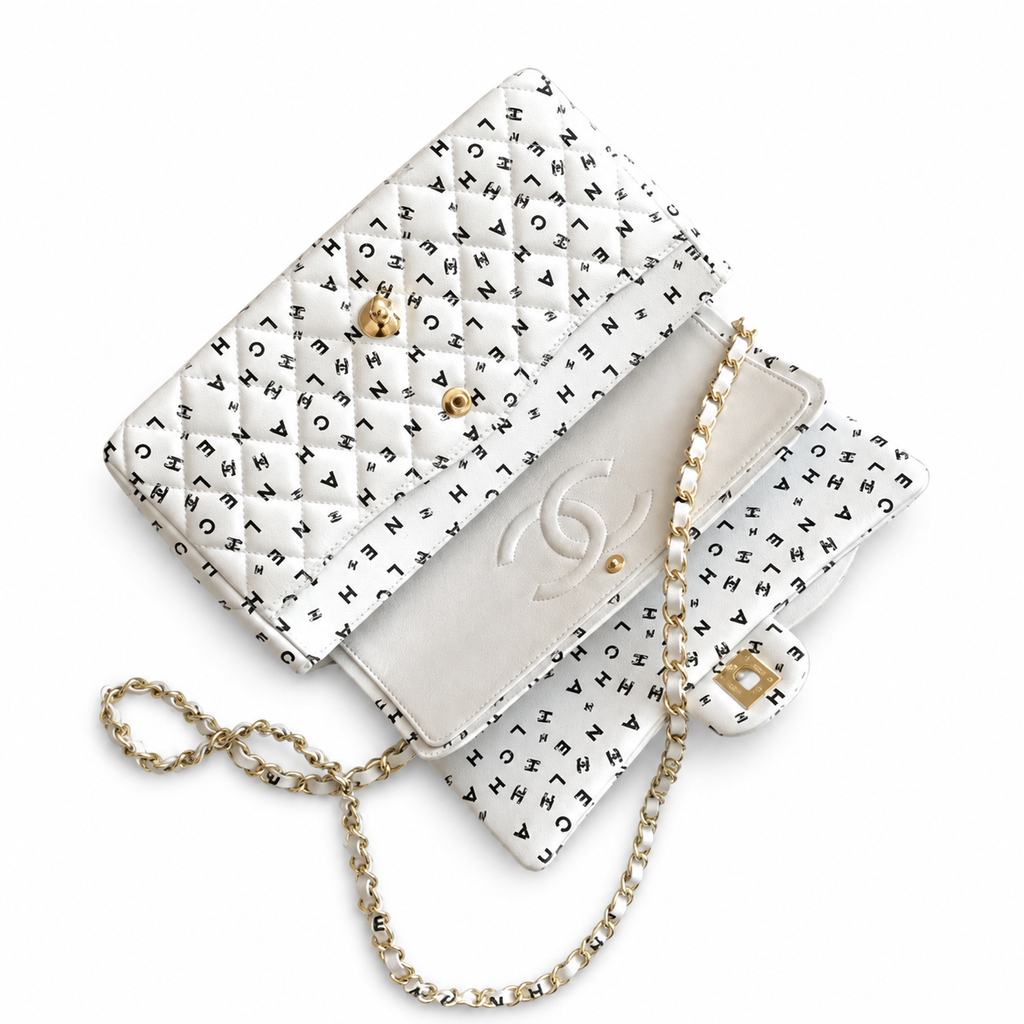 Chanel Quilted Chain Crossbody Bag