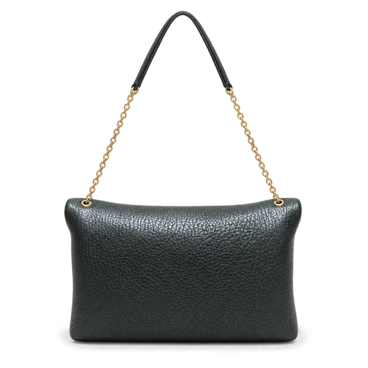 YSL Saint Laurent Envelope Chain Bag Dark Green