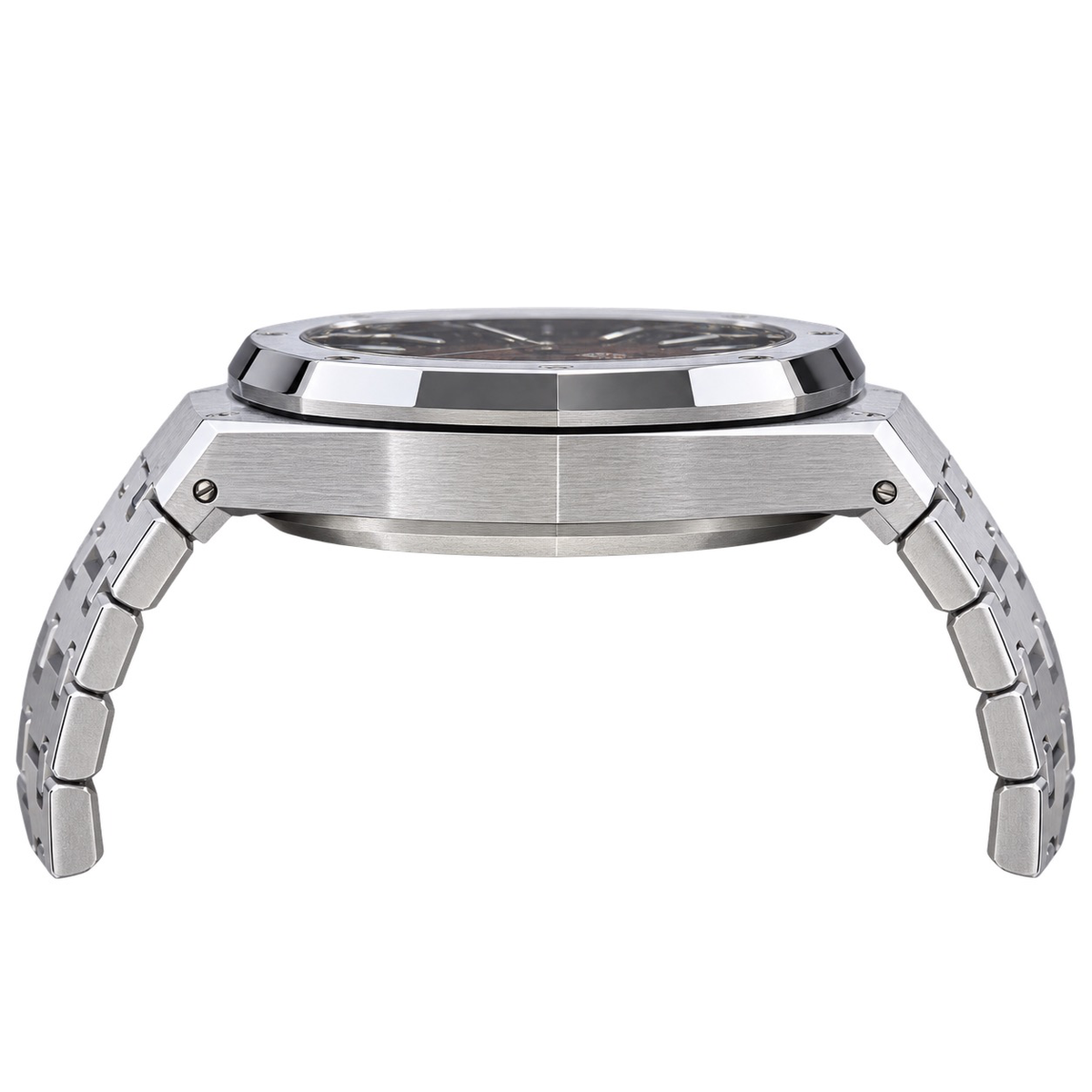 Audemars Piguet Royal Oak Tourbillon Stainless Steel Red Gradient Sunburst Dial Bracelet
