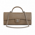 Chanel Diamond Quilted Top Handle Bag