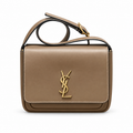 YSL Saint Laurent Solferino Crossbody Bag Taupe
