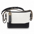 Chanel Classic Quilted Flap Bag | CC Turn-Lock Gold Hardware Leather Chain — 15x20cm