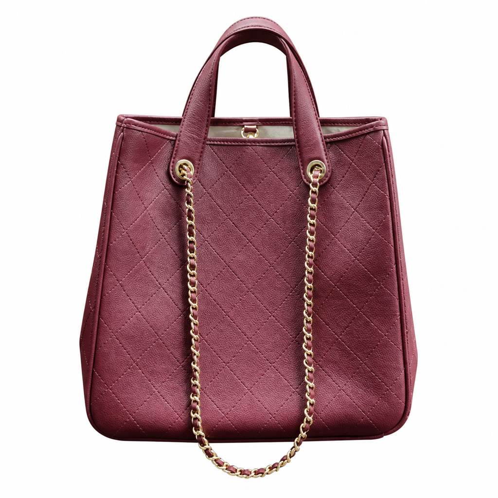 Chanel Roomy Quilted Shoulder Bag