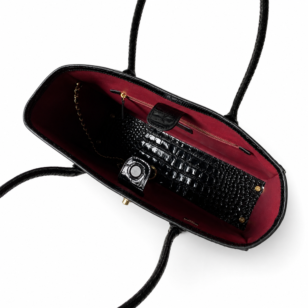 Chanel Quilted Leather Chain Shoulder Bag