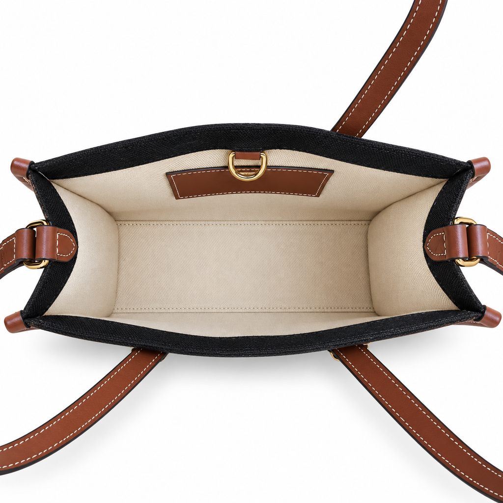 Burberry Logo Tote Bag with Shoulder Strap