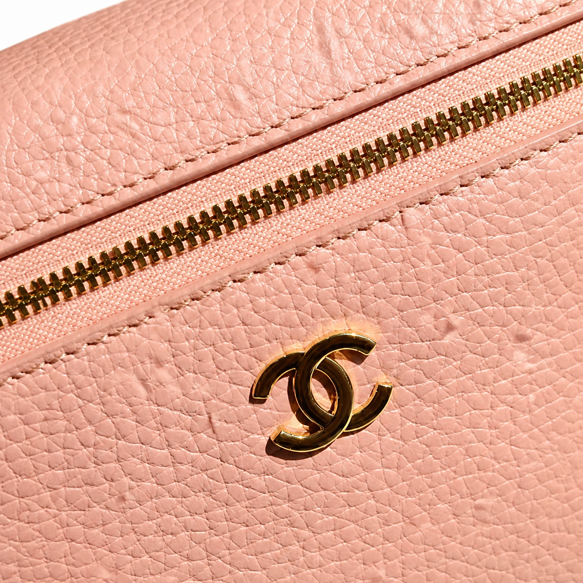Chanel Pink Vanity Shoulder Bag