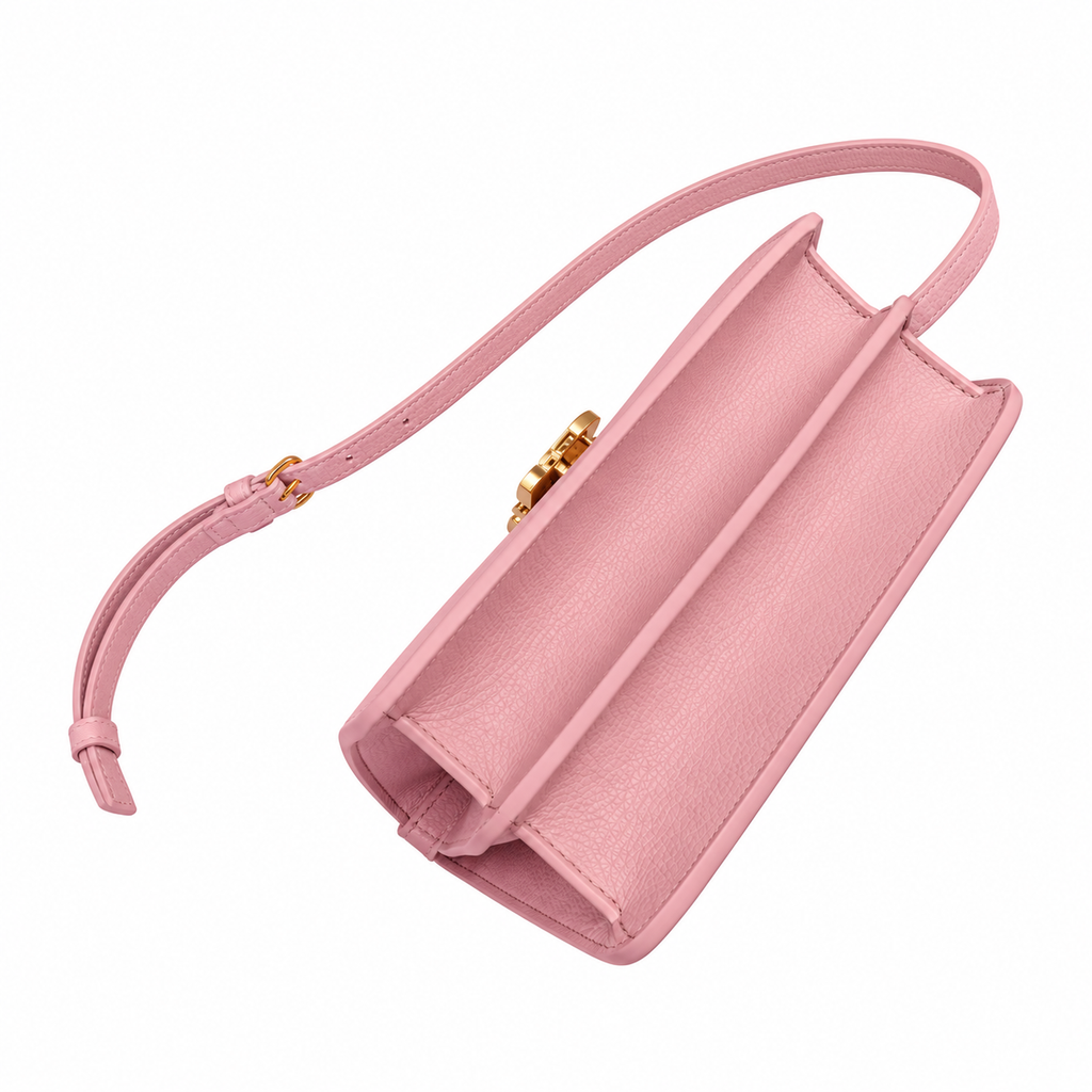 Burberry Pink Flap Shoulder Bag