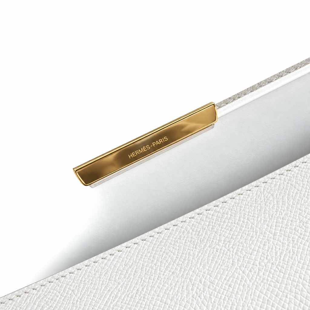Hermès Constance 26 Blanc Epsom Gold HW